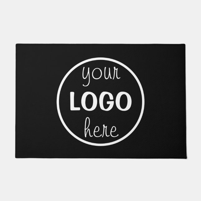 Paillasson Logo Enterprise Black Moderne Professio Deurmat (Voorkant)