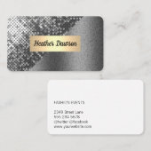 Pailletten en Glitters Visitekaartje (Voorkant / Achterkant)