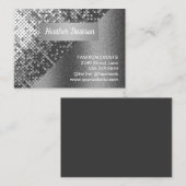 Pailletten en glitters visitekaartje (Voorkant / Achterkant)