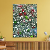 Pailletten en Slijm Muur Kunst Canvas Afdruk (Insitu (Woonkamer))