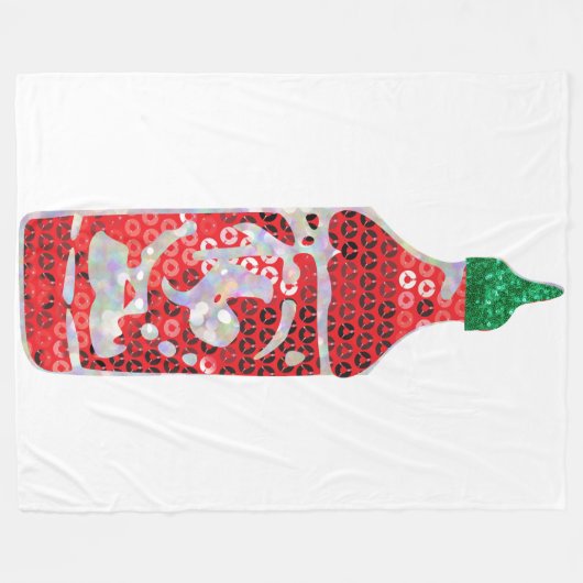 pailletten hete saus deken (Voorkant (Horizontaal))