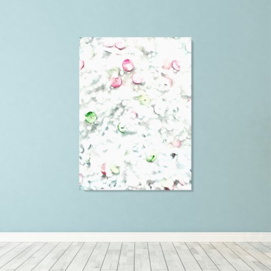 Pailletten & Slijm Muurkunst Fotografie op Canvas (Insitu (Houten vloer))