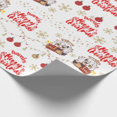 Paimon Kerst thema cadeauverpakking Cadeaupapier (Hoek)