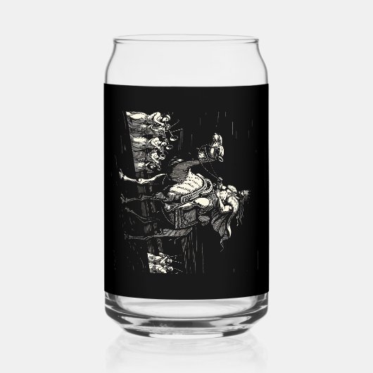 Paimon's Stralende Reis Blikvorm Glas (Achterkant)