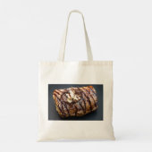 Pain au chocolat croissant tote bag (Achterkant)