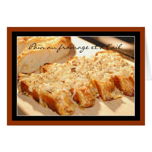 Pain au fromage et à l'ail (Voorkant Horizontaal)