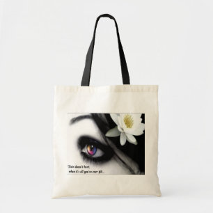 Pain Canvas Totebag Tote Bag