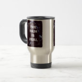 PAIN IS EEN ECHTE reismoug Reisbeker (Voorkant links)