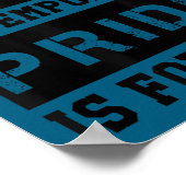 Pain Is Temrary Pride Is Forever Shirts Workout Mo Poster (Hoek)