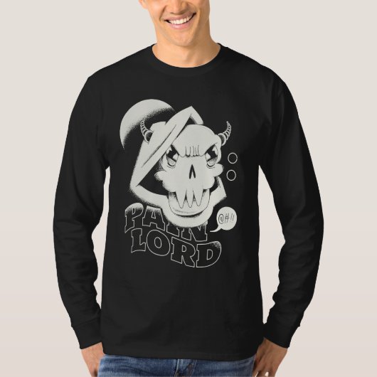 Pain lord scary creepy creature hoodie t-shirt (Voorkant)