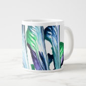 Pain Remover 1 Purple Green Abstract Drink Mug Grote Koffiekop (Voorkant rechts)