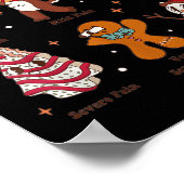 Pain Scale Retro Christmas Nurse Triage And Pain E Poster (Hoek)