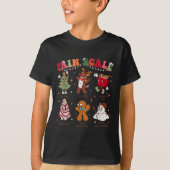Pain Scale Retro Christmas Nurse Triage And Pain E T-shirt (Voorkant)