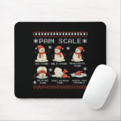 Pain Scale Snowman Pain Essment Trauma Nurse Ugly  Muismat (Met muis)
