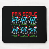 Pain Scale Steal A Six Seven Brainrot Italian Funn Muismat (Voorkant)