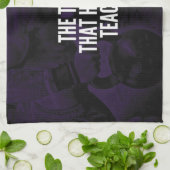 Pain - Workout Inspirerend woorden - Kettlebell Theedoek (Gevouwen)