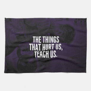 Pain - Workout Inspirerend woorden - Kettlebell Theedoek