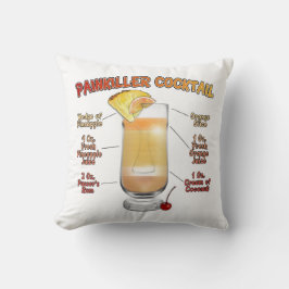 PAINKILLER Cocktailrecept Kunst Kussen
