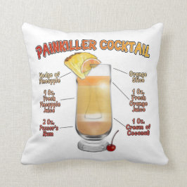 PAINKILLER Cocktailrecept Kunst Kussen
