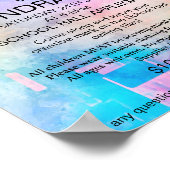 Paint a tile fundraiser PTA PTO Poster (Hoek)