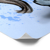 Paint America Blue Poster (Hoek)