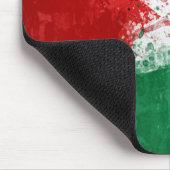 Paint Art Grunge Palestine Flag Muismat (Hoek)
