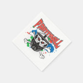 Paint Ball Skull Servet (Hoek)