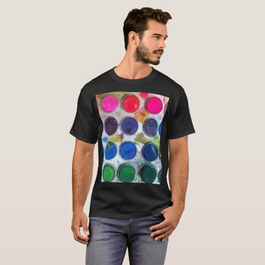 Paint Box - Oog Voodoo T-shirt (Voorkant volledig)