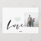 Paint Brush JOY | Foto Lijst | Minimalistische LIE Feestdagenkaart (Achterkant)