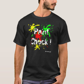 Paint Check! Paintball atomeeënfamilie.net T-shirt