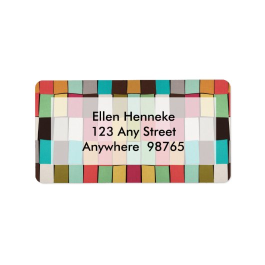 Paint Chips Sorbet Etiket (Voorkant)