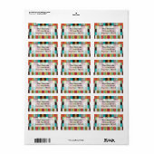 Paint Chips Sorbet Etiket (Full Sheet)