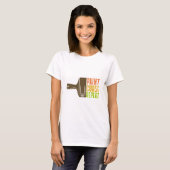 Paint. Curse. Repeat. Funny DIY Painter T-Shirt (Voorkant volledig)