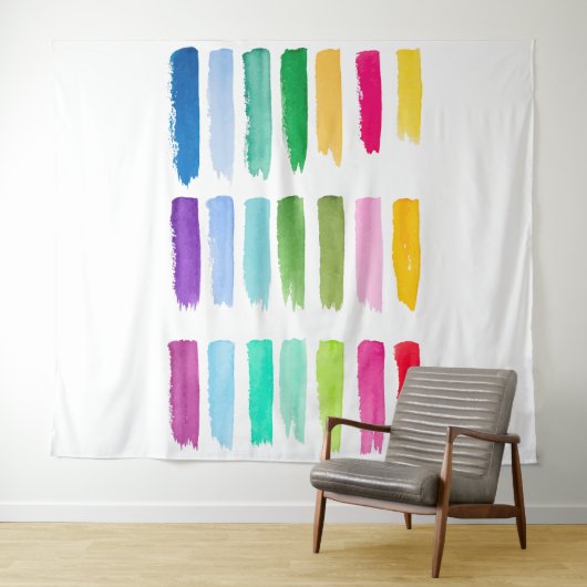 Paint Dabs Tapestry Wandkleed (In Situ (horizontaal))