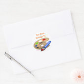 Paint, dit boek is van Sticker (Envelop)