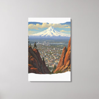 Paint Don’t Blink Canvas Afdruk