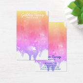 Paint Drip die Ketting-juwelen-beeldschermkaart ve Visitekaartje (Bureau)