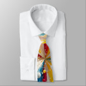 Paint Explosion necktie Stropdas (Gebonden)
