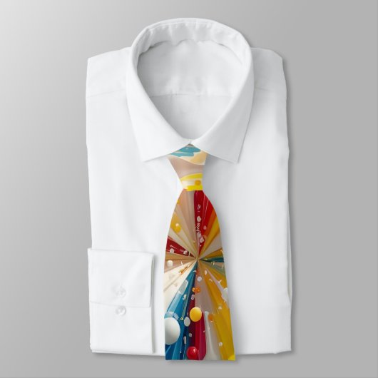 Paint Explosion necktie Stropdas (Gebonden)