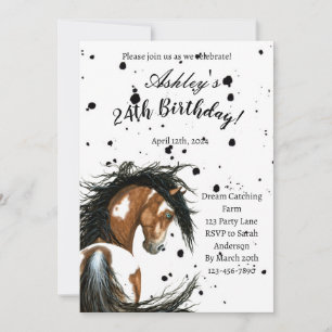 Paint Horse Birthday Kaart door Amylyn Bihrle