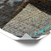 Paint Horse Crackle Poster (Hoek)