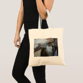 Paint Horse Crackle Tote Bag (Voorkant (product))