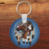 Paint Horse Dreamweaver Sleutelhanger (Voorkant)