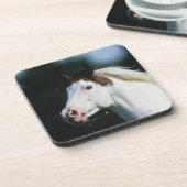 Paint Horse Headshot 3 Drankjes Onderzetter (Linkerzijde)