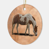 PAINT HORSE KERAMISCH ORNAMENT (Links)