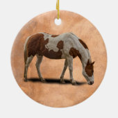 PAINT HORSE KERAMISCH ORNAMENT (Achterkant)