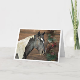 Paint Horse Merry Kaart Kaart