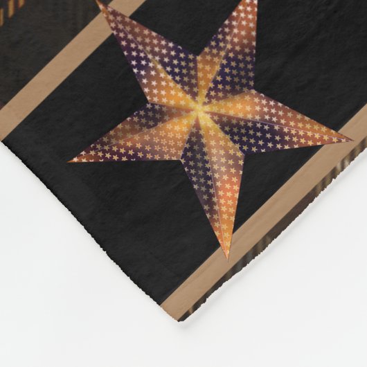 Paint Horse Mustang met Iris en vlinders Fleece Deken (Hoek)