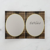 Paint Horse Mustang met Iris en vlinders Kaart (Binnen)