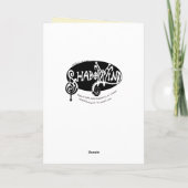 Paint Horse Mustang met Iris en vlinders Kaart (Achterkant)